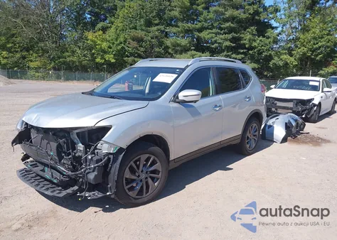 2016 Nissan Rogue Sl z USA, uszkodzony, nr VIN JN8AT2MV8GW146140